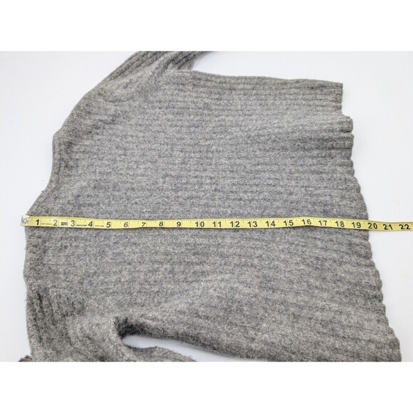 Abercrombie & Fitch Lambswool Vintage 90s Chunky Fisherman Sweater Size Small - Picture 5 of 7